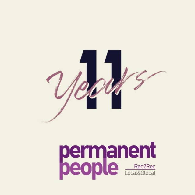 Today marks Permanent People's 11th year in business, a milestone we're very proud of.

Since we opened our doors back in 2013, we've been through lots of ups and downs, learned a lot and developed some great relationships throughout the recruitment industry.

We now operate across the globe, and have helped lots of recruiters find their new roles over the years. Some are now clients, others have relocated to a new country and we've also seen people get married and grow their families, which has been great to see!

The way we've always wanted Permanent People to be, is to take things personally and care about the people we work with, and we're extra proud that this still runs through our DNA today. 

If we treat people as we would want to be treated, give great service and actually, genuinely care about what we do - then I believe this is what has set us apart over the years.

Personally and professionally, this year has been a tough one, so we're really glad to have a great team in place that have been able to support each other and get on with things!

A company is only as good as the people that work within it, so on that basis, with Gemma Hill, Beth Long and Louise Reid in place, we are a world class business, and I'm very lucky to work with all 3 of them.

Here's to the next 11 years!!

#Rec2Rec #Recruitment #recruitmentagency #recruitmentbirthday #11years #recruiterlife #instarecruitment